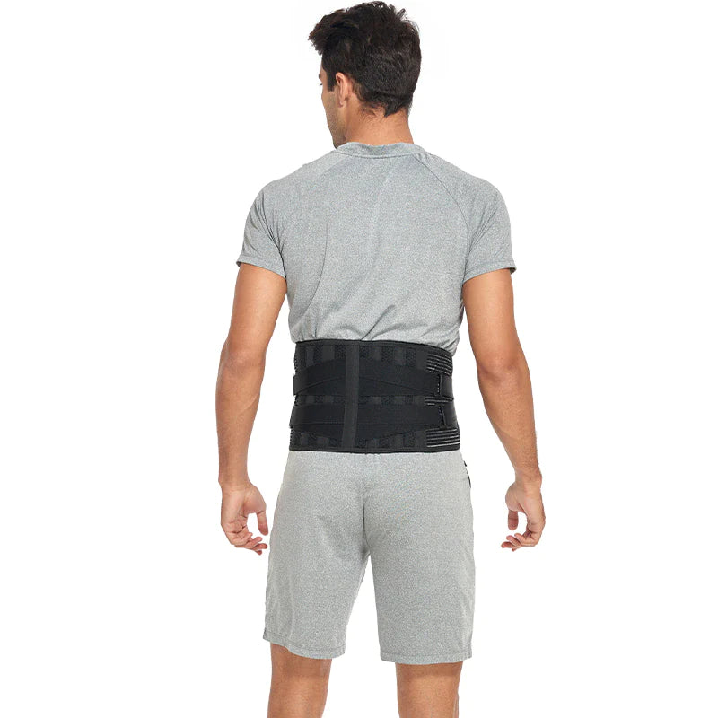 Pro Relief™ Advanced Lumbar Support Belt – Adjustable Back Brace for Pain Relief, Posture & Injury Recovery (Men & Women)