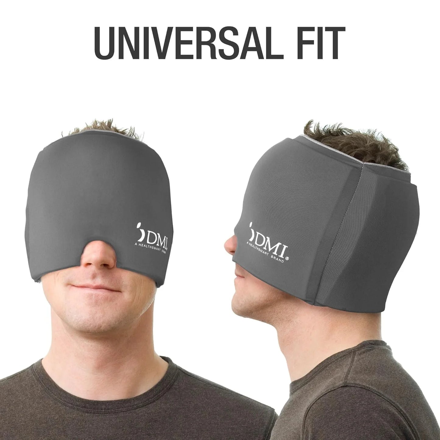 Ultra Migraine Relief Cap | Natural Headache Relief with Cold Eye Mask and Ice Pack