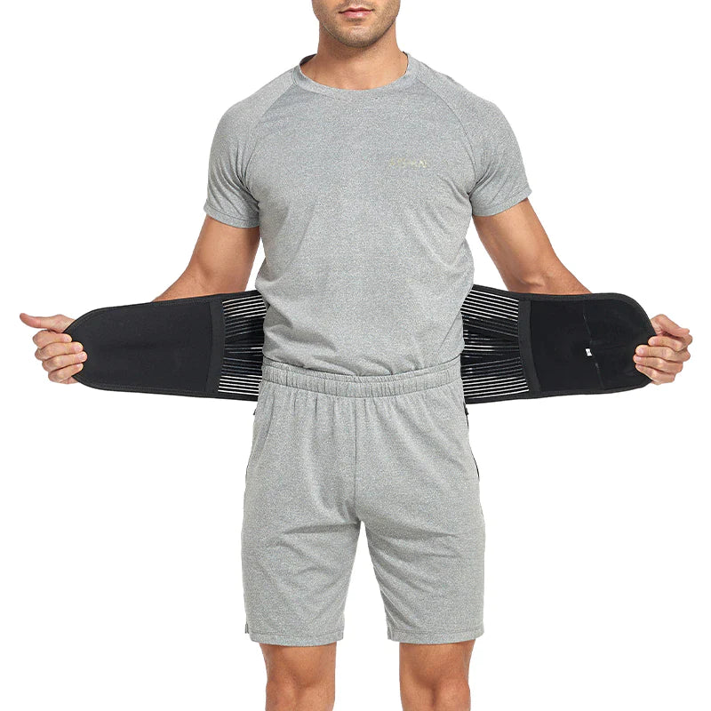 Pro Relief™ Advanced Lumbar Support Belt – Adjustable Back Brace for Pain Relief, Posture & Injury Recovery (Men & Women)
