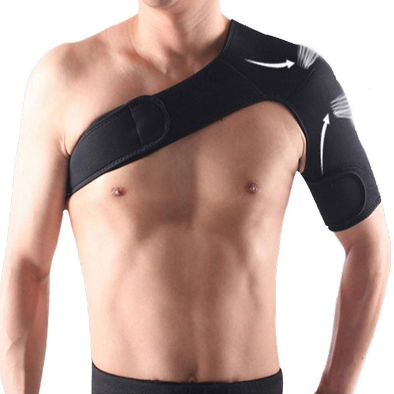 FlexiShield™ Shoulder Brace – Adjustable Compression Sleeve for Rotator Cuff, AC Joint & Sports Injury Relief (Men & Women)