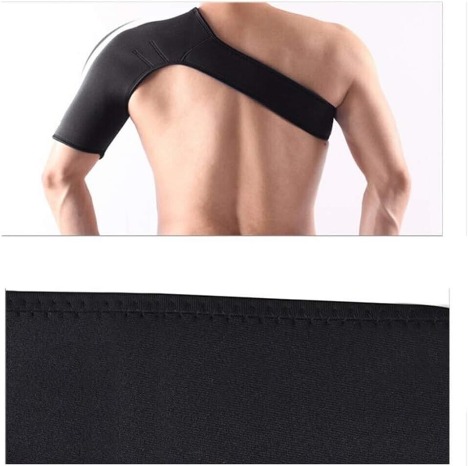 FlexiShield™ Shoulder Brace – Adjustable Compression Sleeve for Rotator Cuff, AC Joint & Sports Injury Relief (Men & Women)