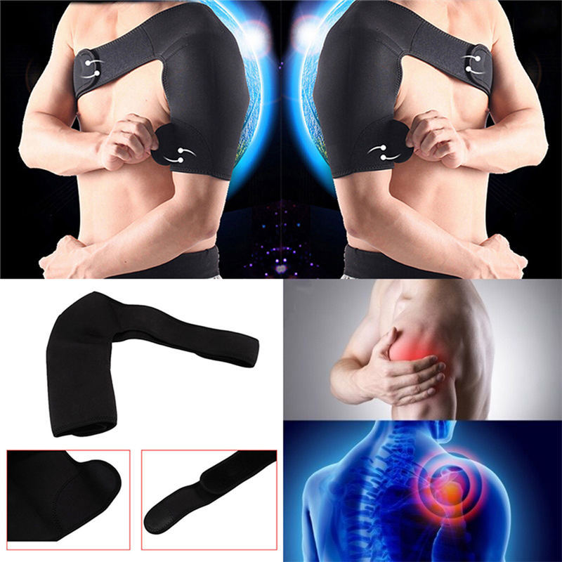 FlexiShield™ Shoulder Brace – Adjustable Compression Sleeve for Rotator Cuff, AC Joint & Sports Injury Relief (Men & Women)