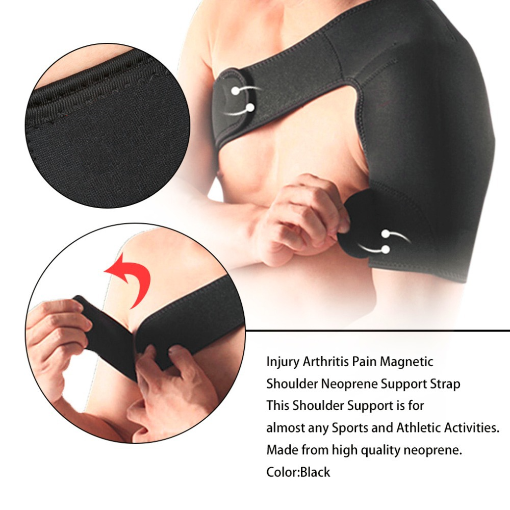 FlexiShield™ Shoulder Brace – Adjustable Compression Sleeve for Rotator Cuff, AC Joint & Sports Injury Relief (Men & Women)
