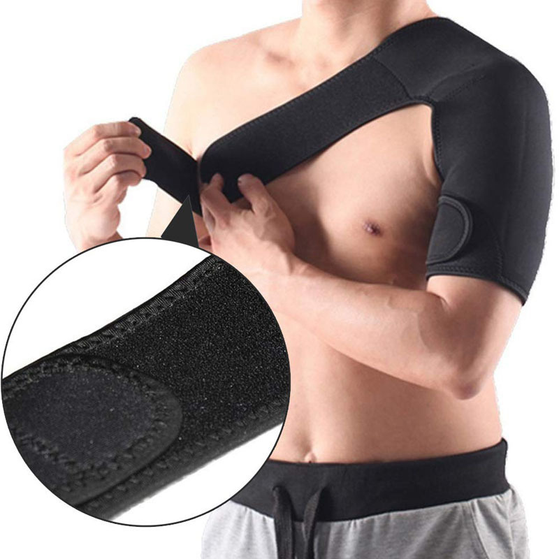 FlexiShield™ Shoulder Brace – Adjustable Compression Sleeve for Rotator Cuff, AC Joint & Sports Injury Relief (Men & Women)
