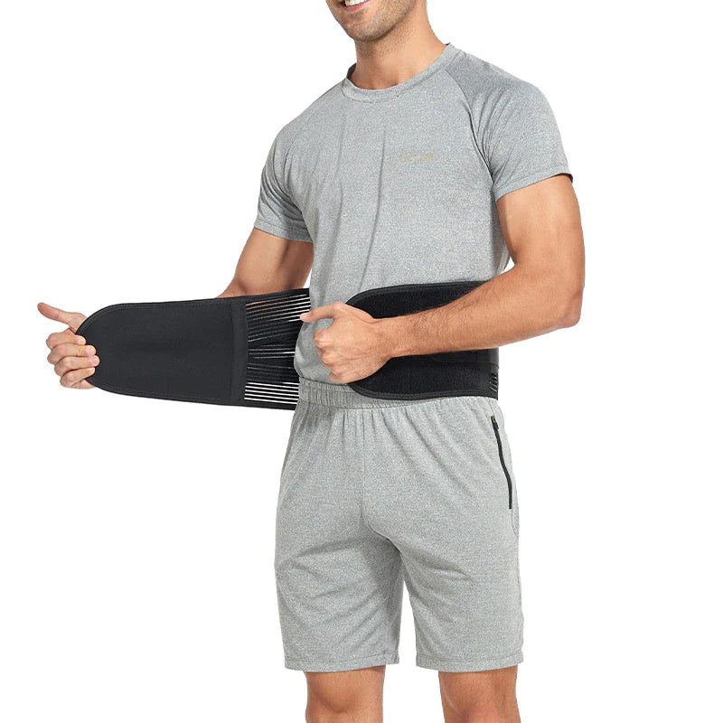 Pro Relief™ Advanced Lumbar Support Belt – Adjustable Back Brace for Pain Relief, Posture & Injury Recovery (Men & Women)