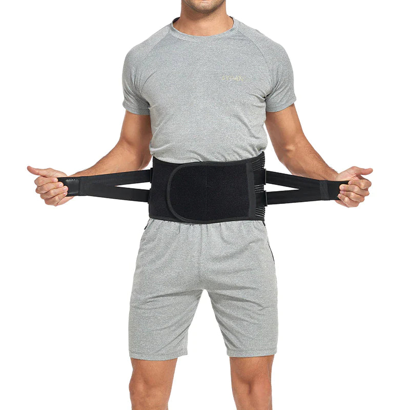 Pro Relief™ Advanced Lumbar Support Belt – Adjustable Back Brace for Pain Relief, Posture & Injury Recovery (Men & Women)