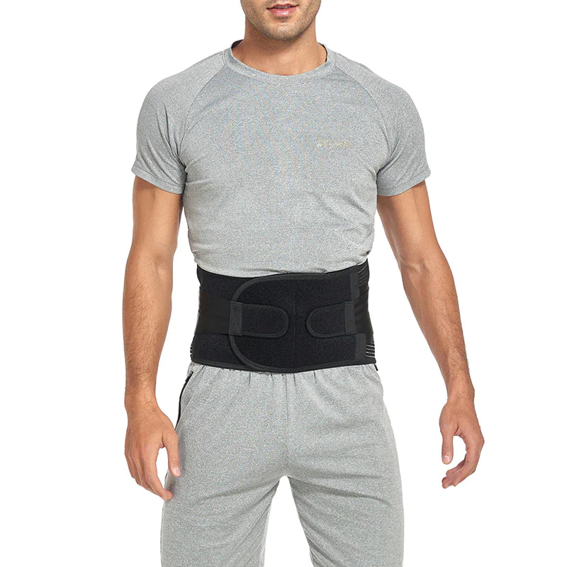 Pro Relief™ Advanced Lumbar Support Belt – Adjustable Back Brace for Pain Relief, Posture & Injury Recovery (Men & Women)