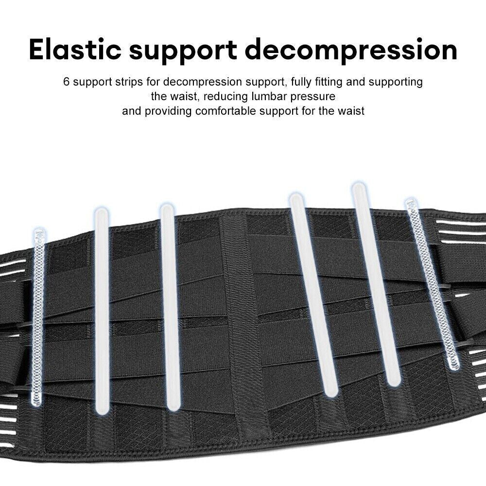 Pro Relief™ Advanced Lumbar Support Belt – Adjustable Back Brace for Pain Relief, Posture & Injury Recovery (Men & Women)