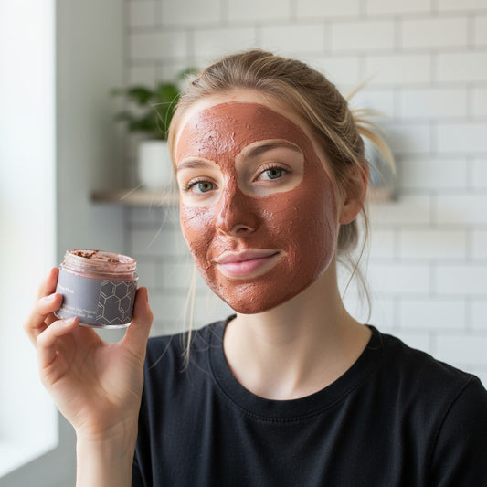 Organic Botanical Clay Face Mask – Detox, Brighten & Rejuvenate Naturally