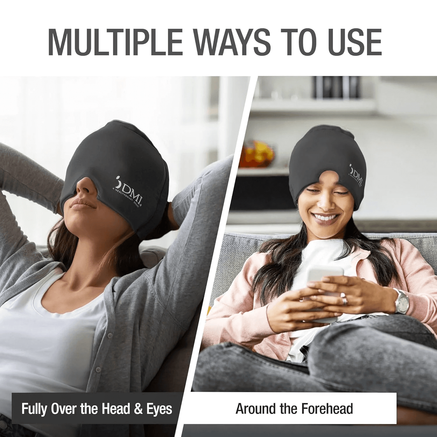 All-in-One Cooling Gel Head Cap – Premium Edition