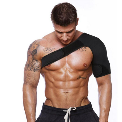 FlexiShield™ Shoulder Brace – Adjustable Compression Sleeve for Rotator Cuff, AC Joint & Sports Injury Relief (Men & Women)