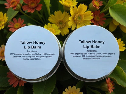 Organic Grass-Fed Tallow Lip Balm